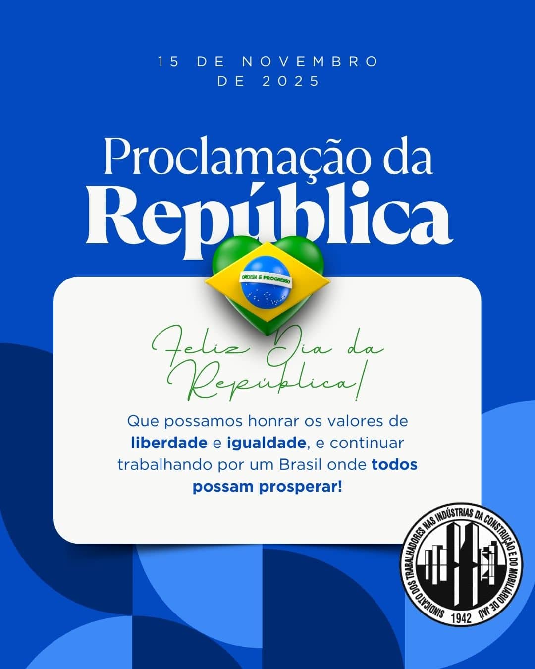 15 de Novembro de 2025 – Proclamação da República